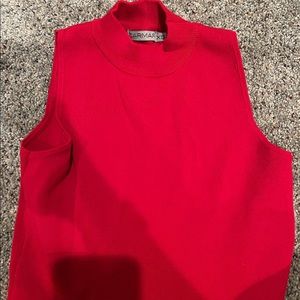 Carmar high neck crop top